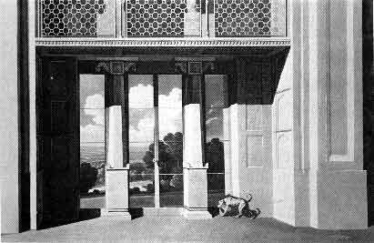 Entrance Door of East Front of the Main House